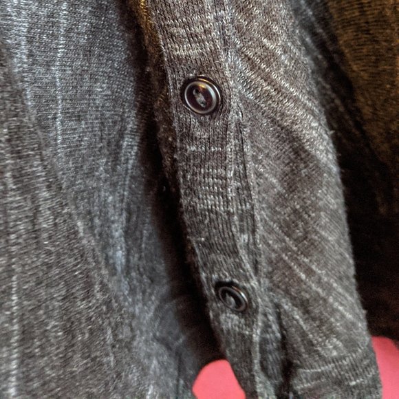 Grey Jacob Wrap Around Sweater - Picture 7 of 16